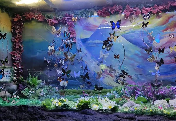 غار آکواریوم همدان؛ تلفیقی از شگفتی‌های زیر آب و هنر معماری در دهکده گنجنامه